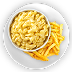 Homemade Macaroni With Chips & Garlic Bread 