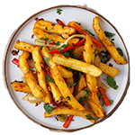 Chips Topped With Homemade Chilli 