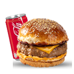 Naked Burger Meal 