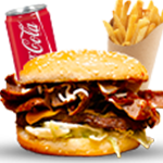 The Scot Burger Meal 